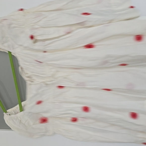 Free People Emory Embroidered Midi Dress NWOT SMALL - Picture 4 of 6